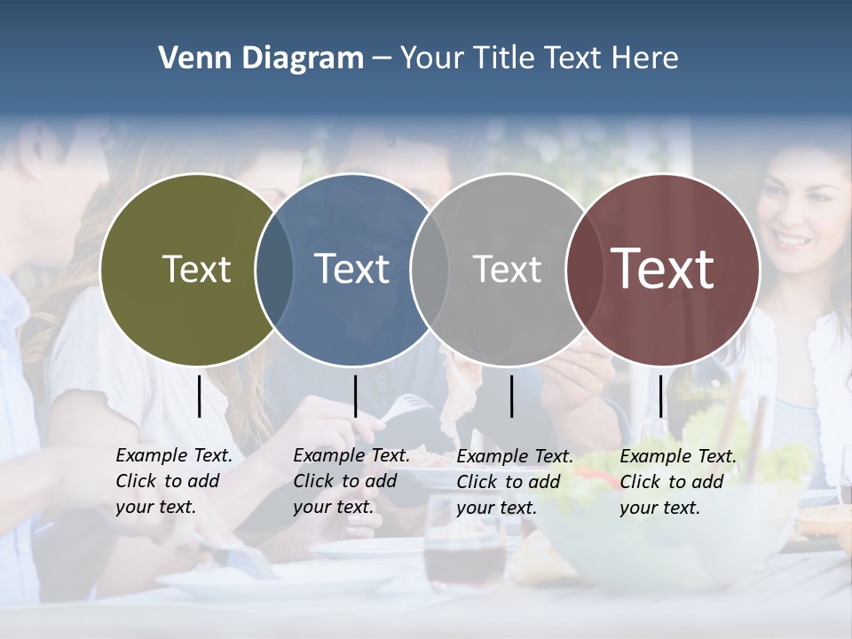 Eat Casual Together PowerPoint Template