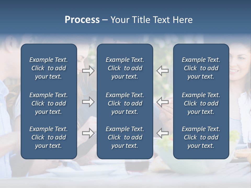 Eat Casual Together PowerPoint Template
