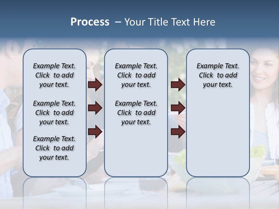 Eat Casual Together PowerPoint Template