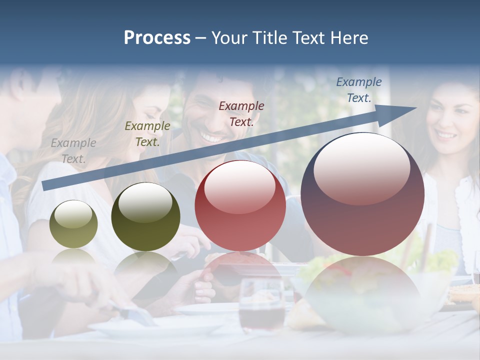 Eat Casual Together PowerPoint Template