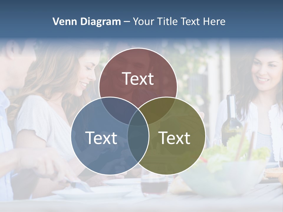 Eat Casual Together PowerPoint Template