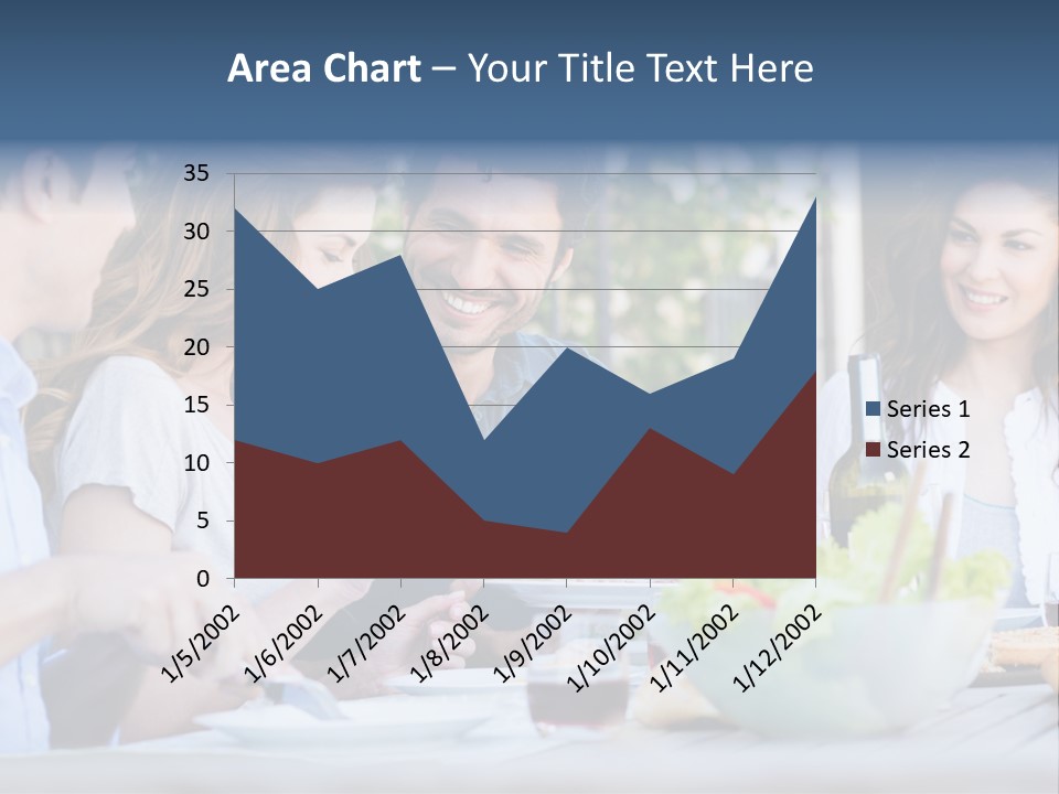 Eat Casual Together PowerPoint Template