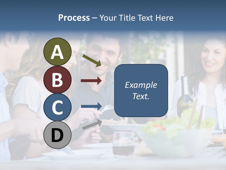Eat Casual Together PowerPoint Template