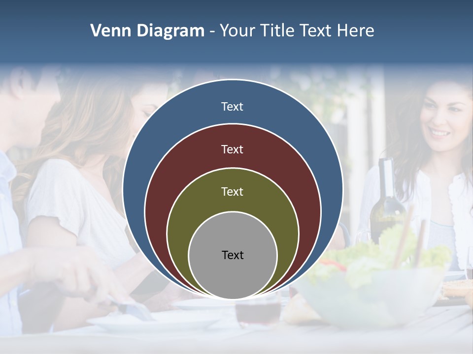 Eat Casual Together PowerPoint Template