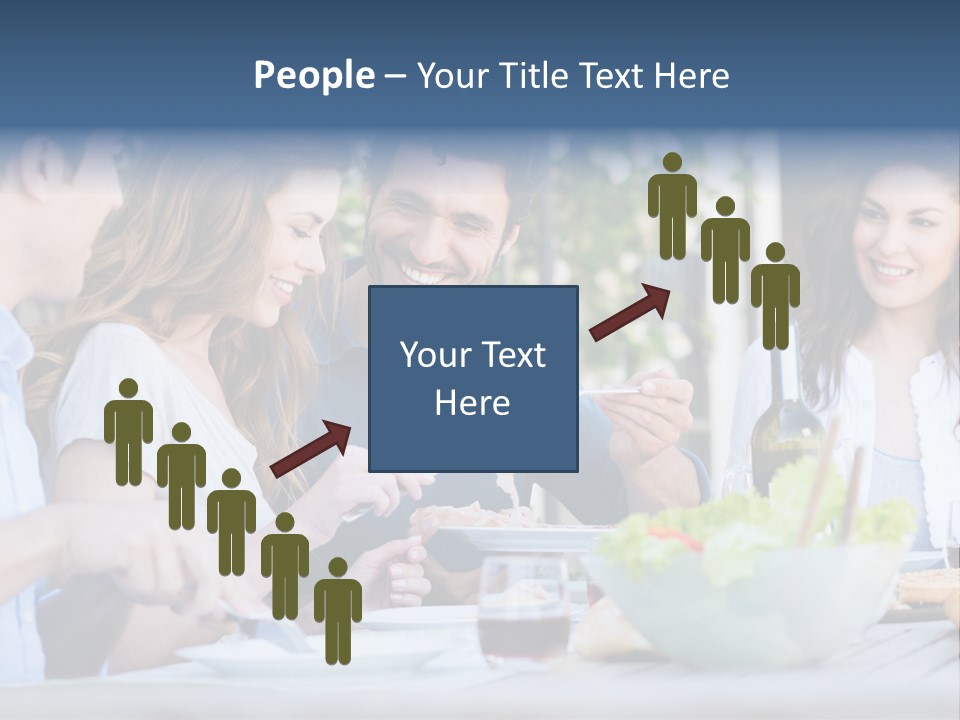 Eat Casual Together PowerPoint Template