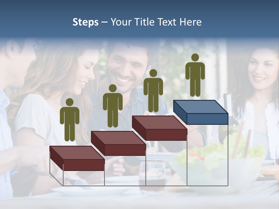 Eat Casual Together PowerPoint Template