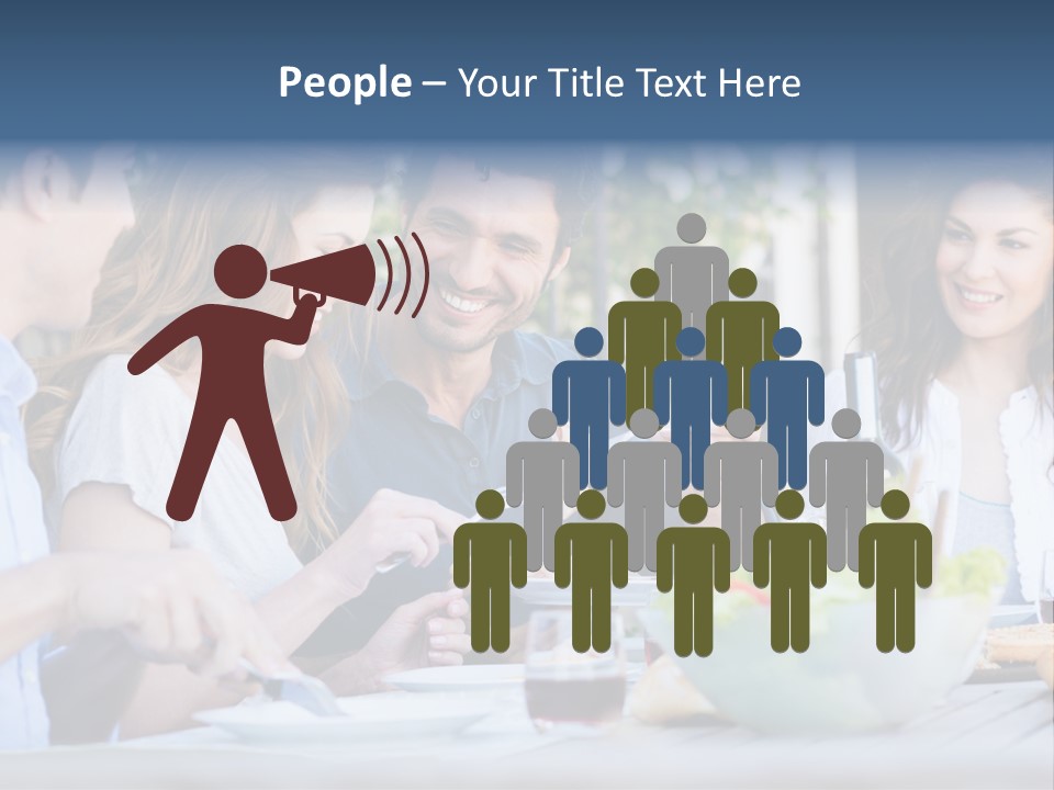 Eat Casual Together PowerPoint Template