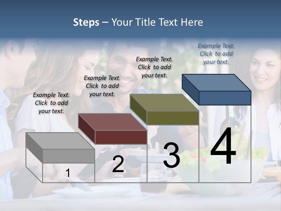 Eat Casual Together PowerPoint Template