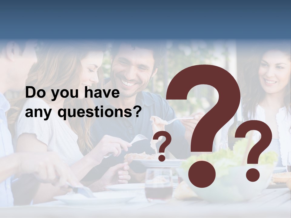 Eat Casual Together PowerPoint Template