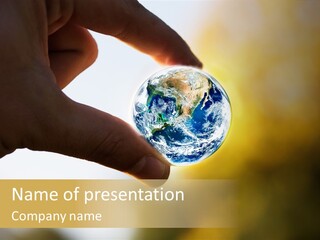 Security Earth Environmental PowerPoint Template