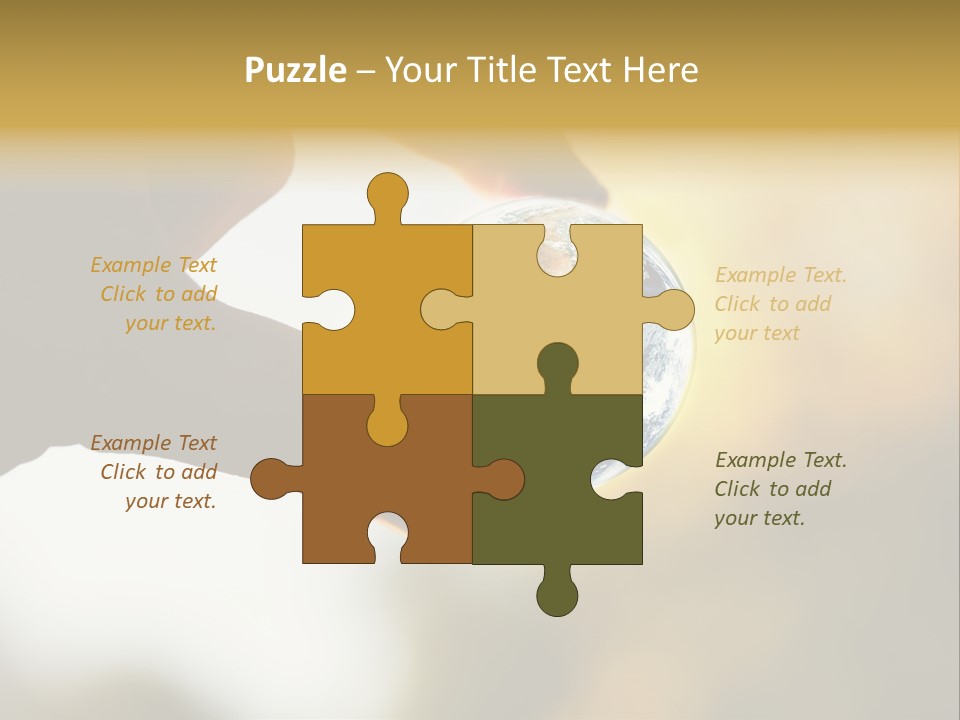 Security Earth Environmental PowerPoint Template