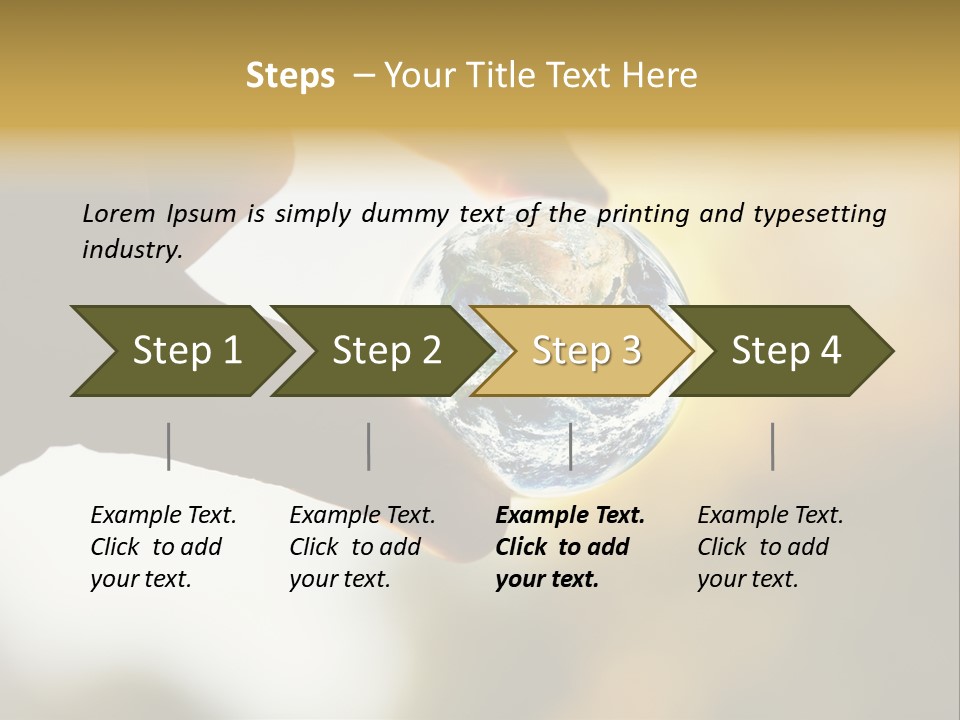 Security Earth Environmental PowerPoint Template