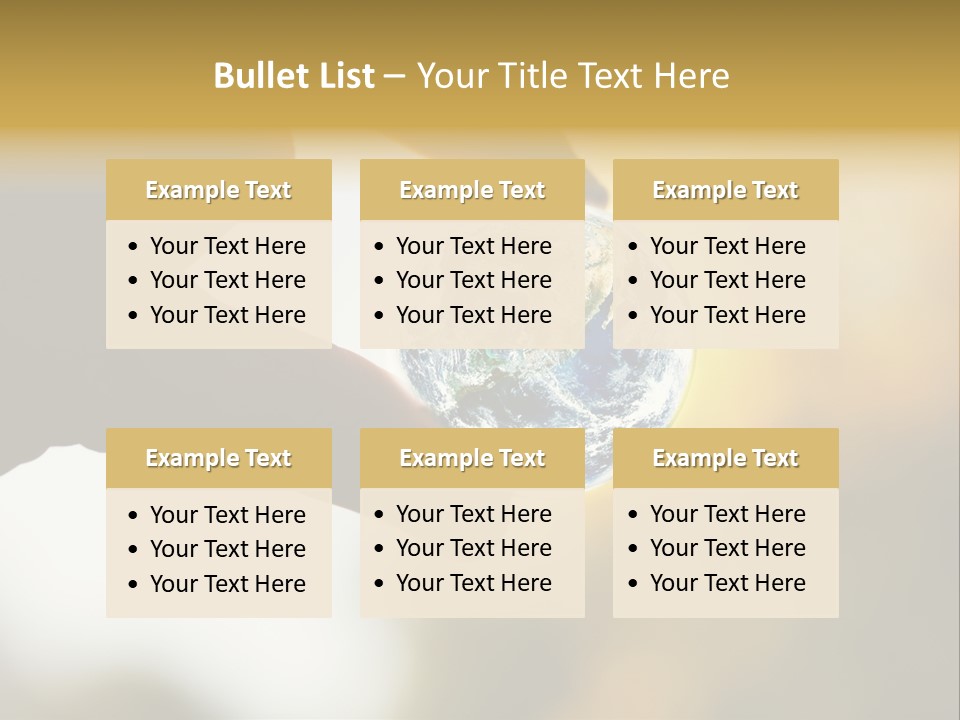 Security Earth Environmental PowerPoint Template