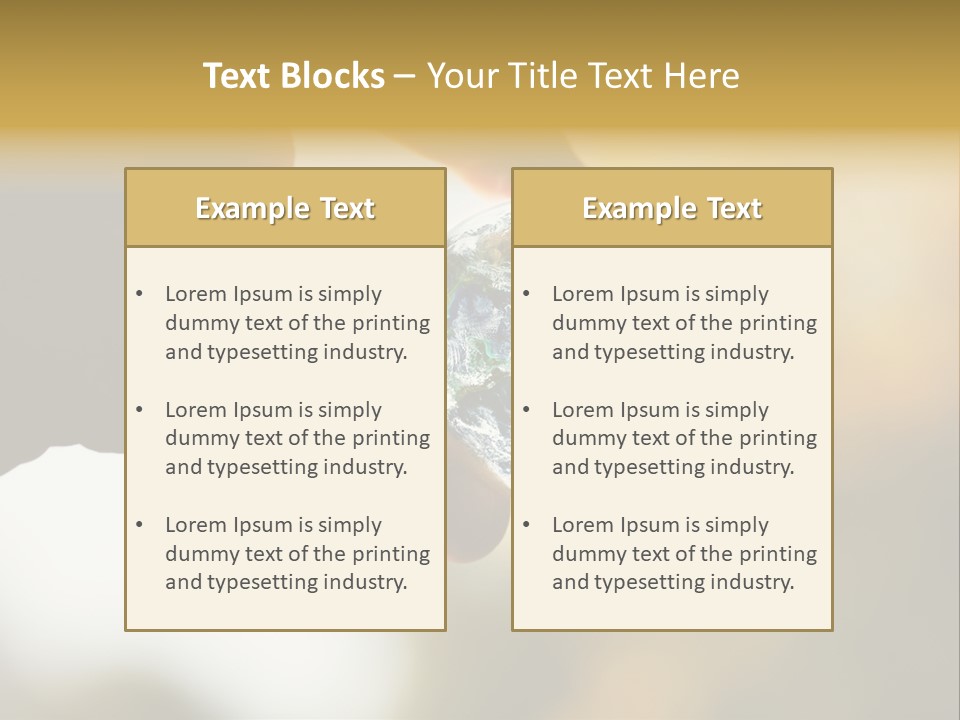 Security Earth Environmental PowerPoint Template
