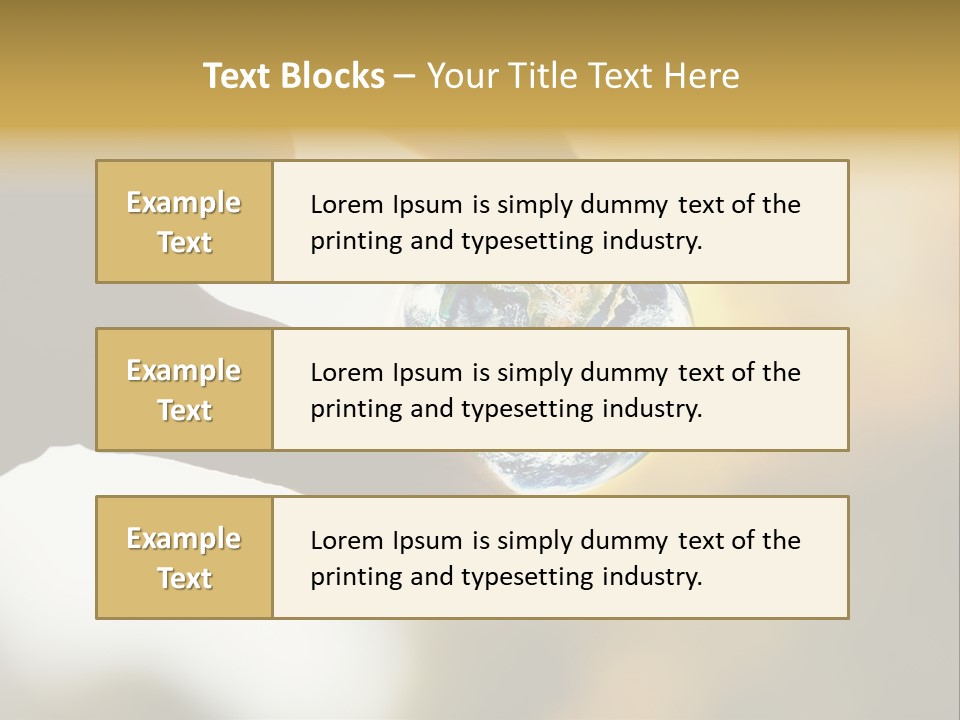 Security Earth Environmental PowerPoint Template