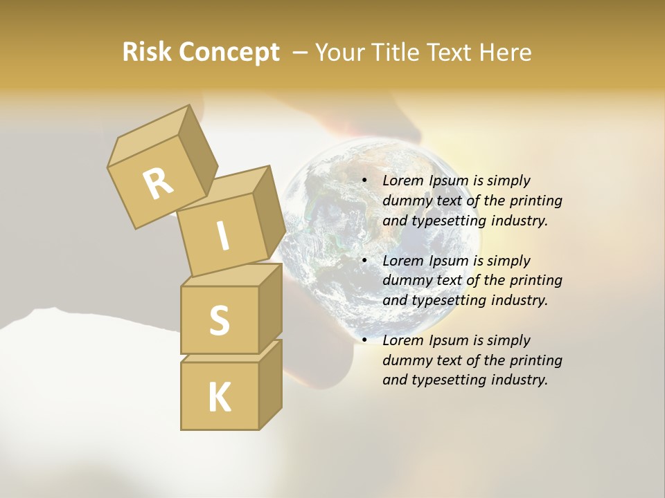 Security Earth Environmental PowerPoint Template