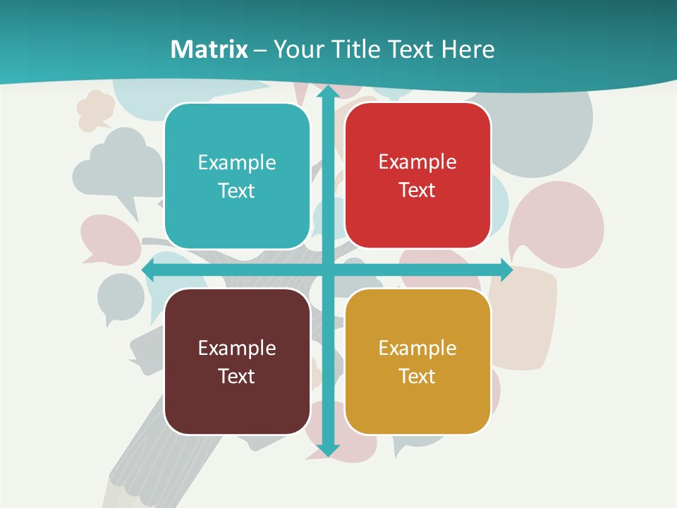 Education Artwork Lesson PowerPoint Template