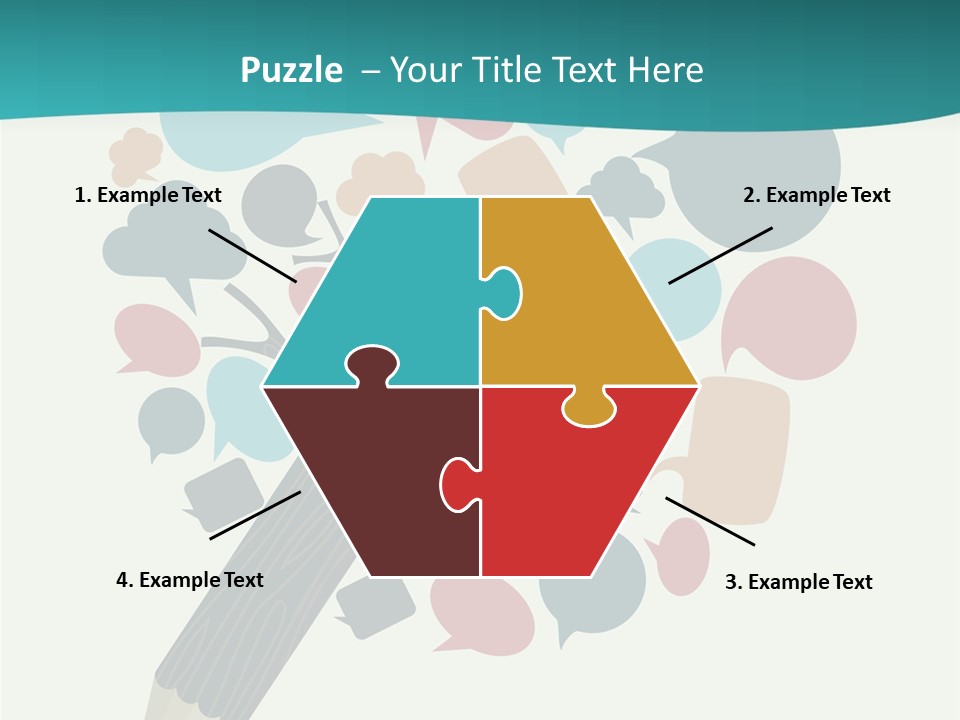 Education Artwork Lesson PowerPoint Template