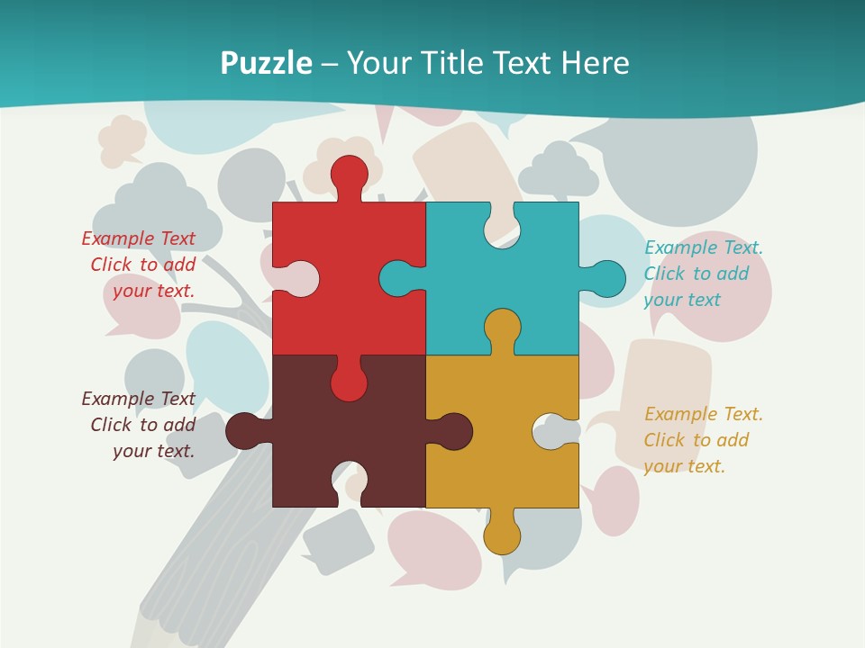 Education Artwork Lesson PowerPoint Template