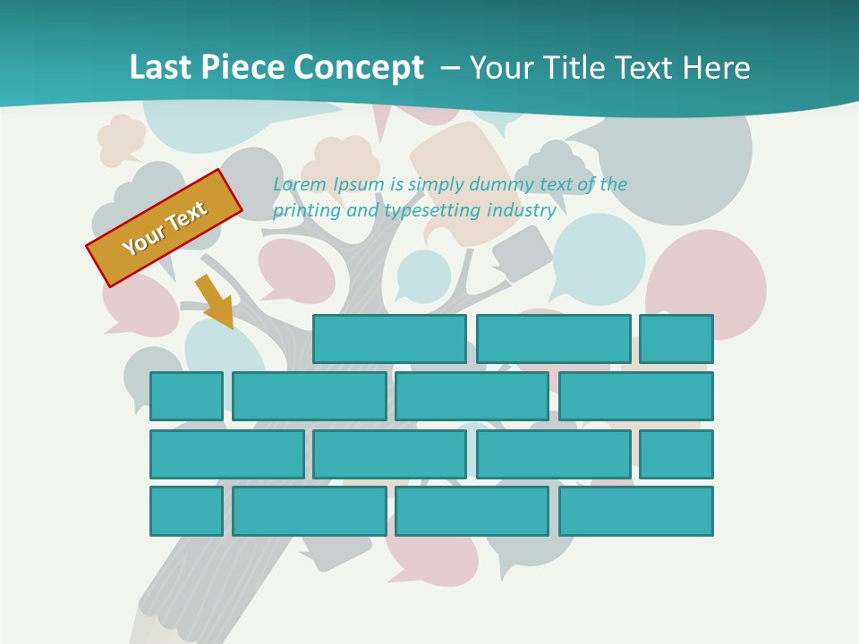 Education Artwork Lesson PowerPoint Template