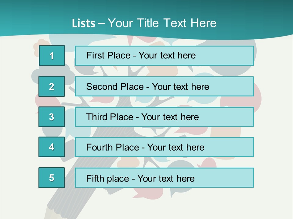Education Artwork Lesson PowerPoint Template
