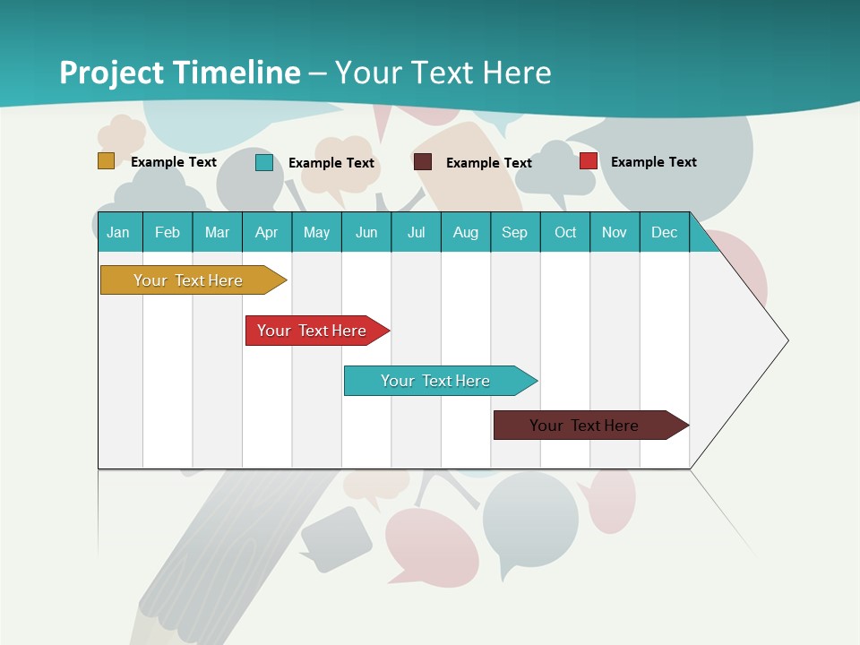 Education Artwork Lesson PowerPoint Template