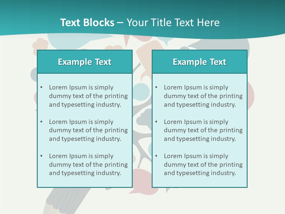 Education Artwork Lesson PowerPoint Template