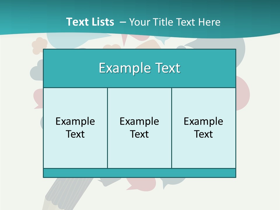 Education Artwork Lesson PowerPoint Template