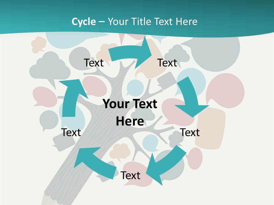 Education Artwork Lesson PowerPoint Template