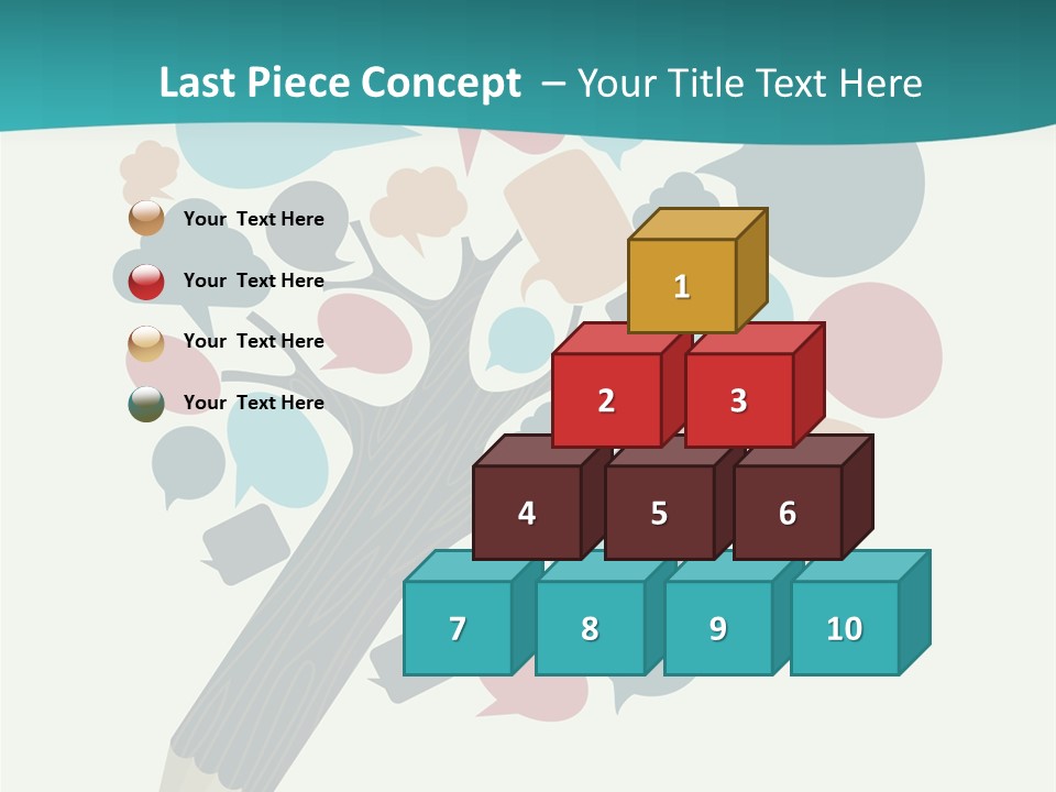 Education Artwork Lesson PowerPoint Template