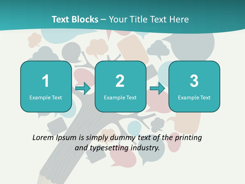 Education Artwork Lesson PowerPoint Template