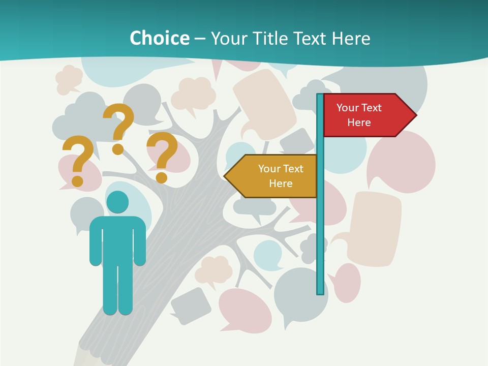 Education Artwork Lesson PowerPoint Template