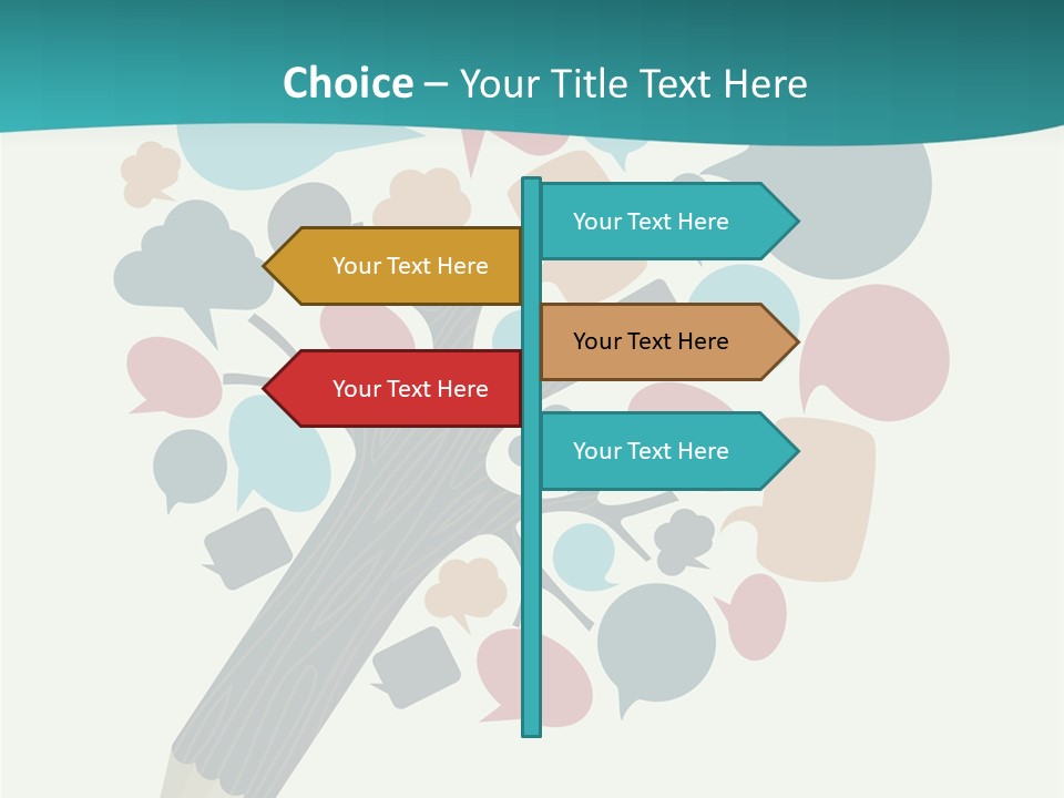 Education Artwork Lesson PowerPoint Template