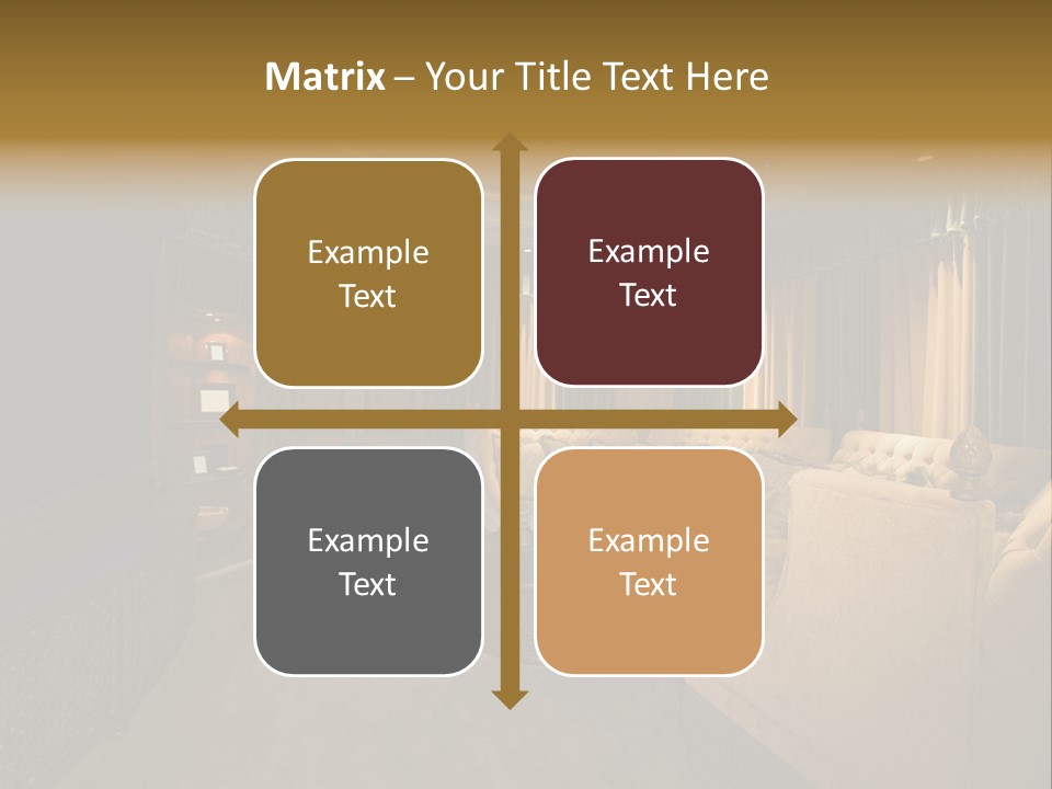 Moroccan Wealth Semicircle PowerPoint Template