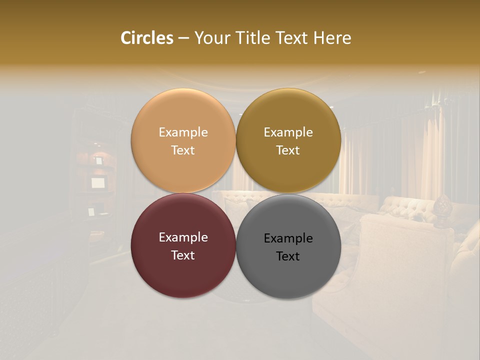 Moroccan Wealth Semicircle PowerPoint Template