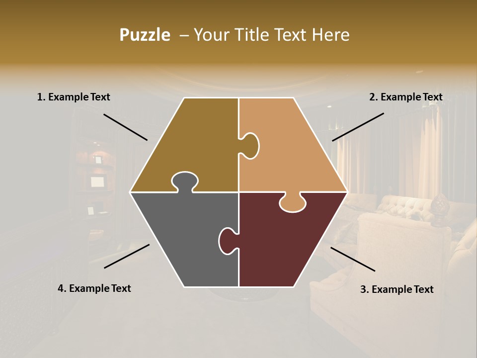 Moroccan Wealth Semicircle PowerPoint Template