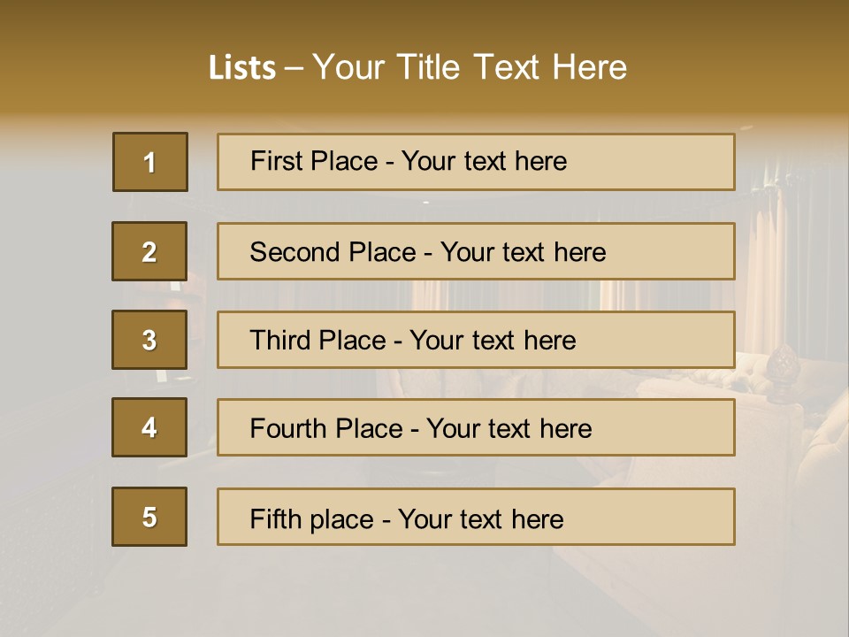 Moroccan Wealth Semicircle PowerPoint Template