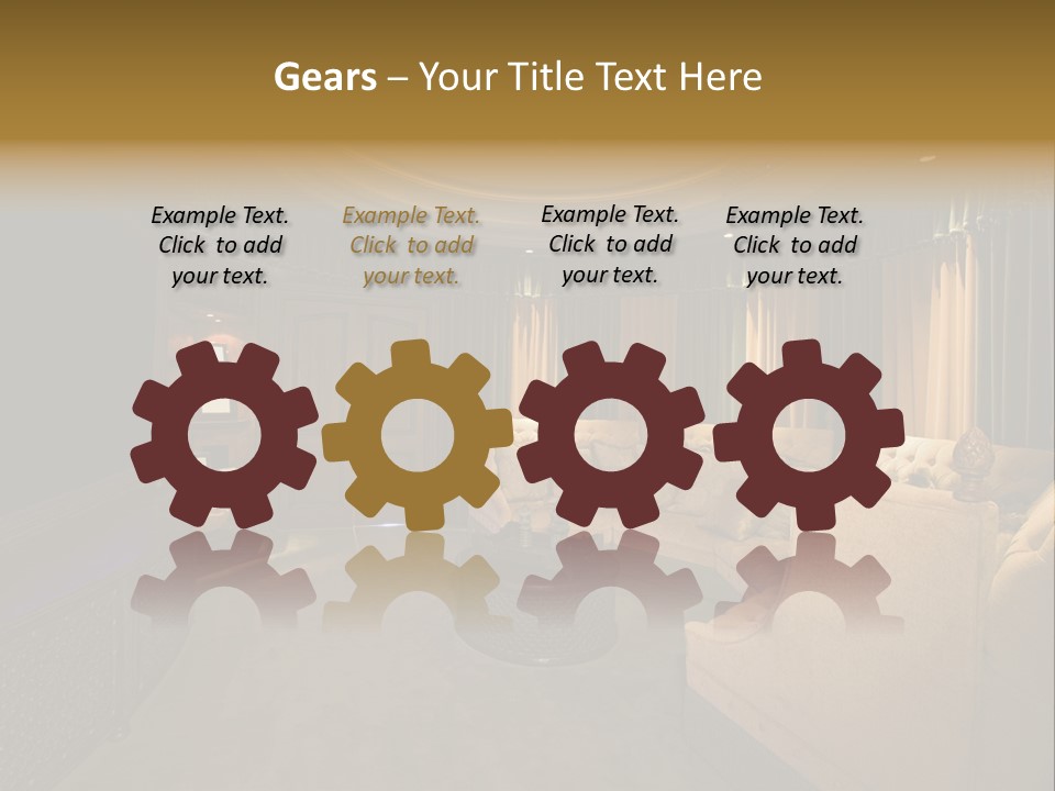 Moroccan Wealth Semicircle PowerPoint Template