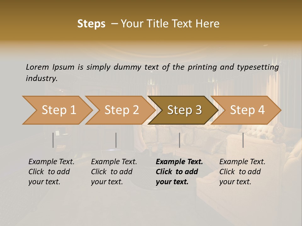 Moroccan Wealth Semicircle PowerPoint Template