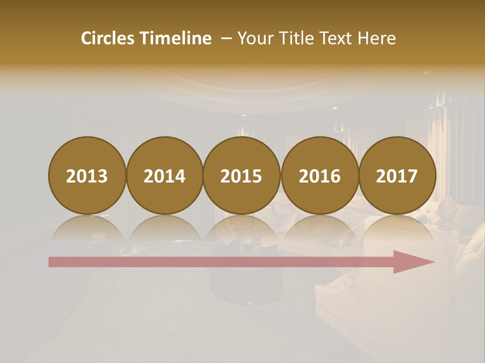 Moroccan Wealth Semicircle PowerPoint Template