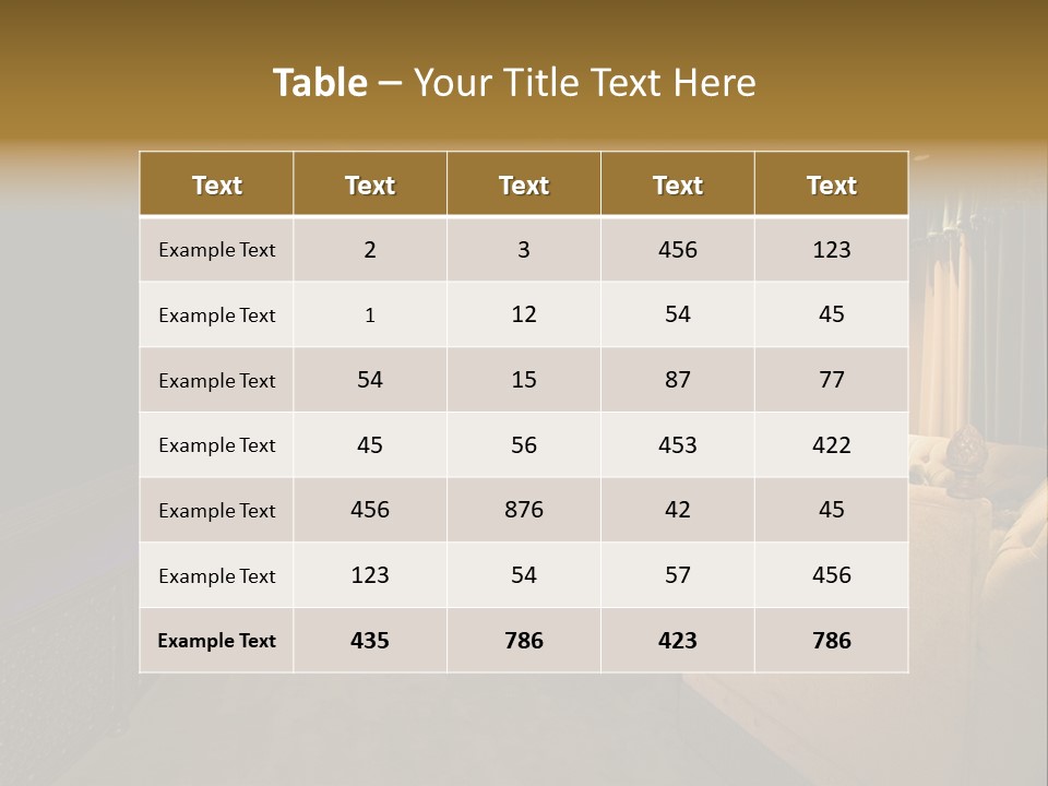 Moroccan Wealth Semicircle PowerPoint Template