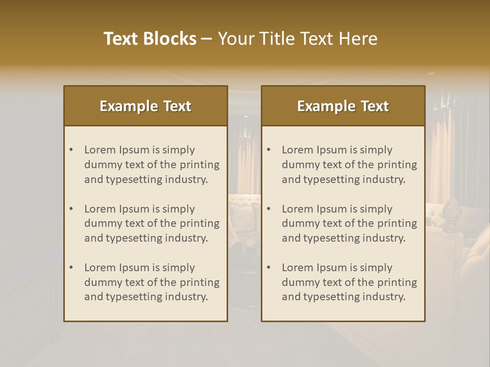 Moroccan Wealth Semicircle PowerPoint Template