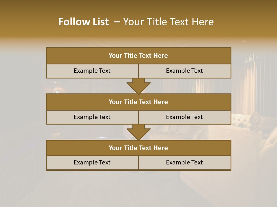 Moroccan Wealth Semicircle PowerPoint Template