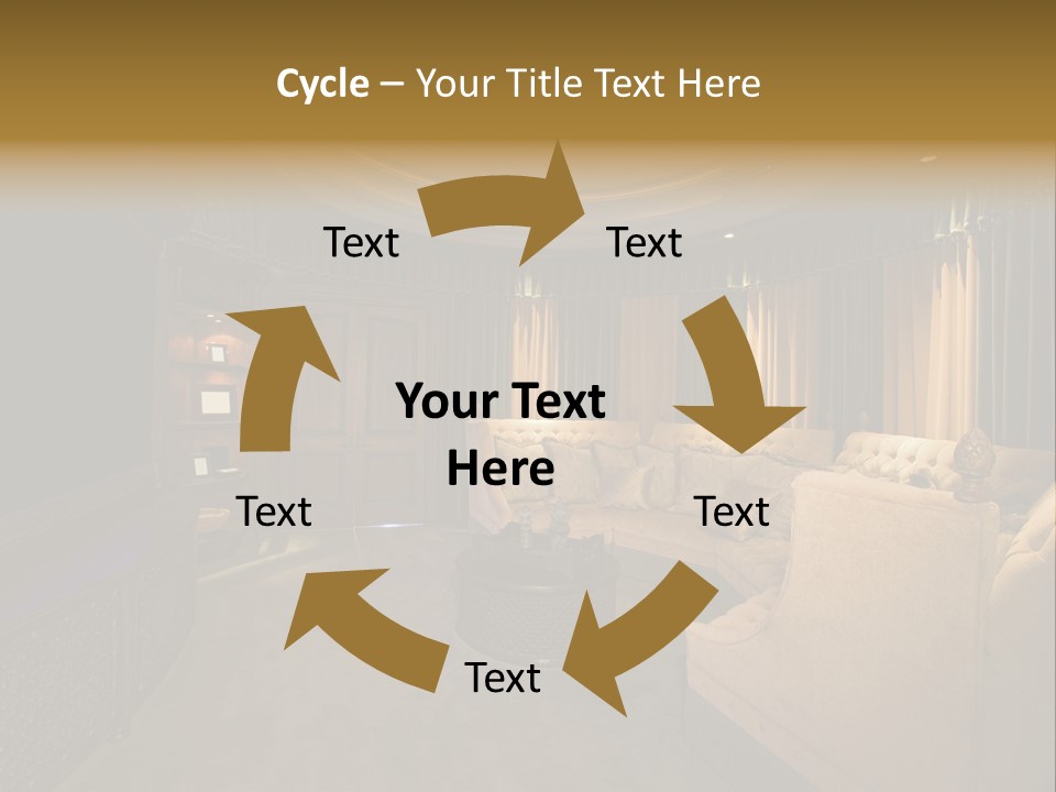 Moroccan Wealth Semicircle PowerPoint Template