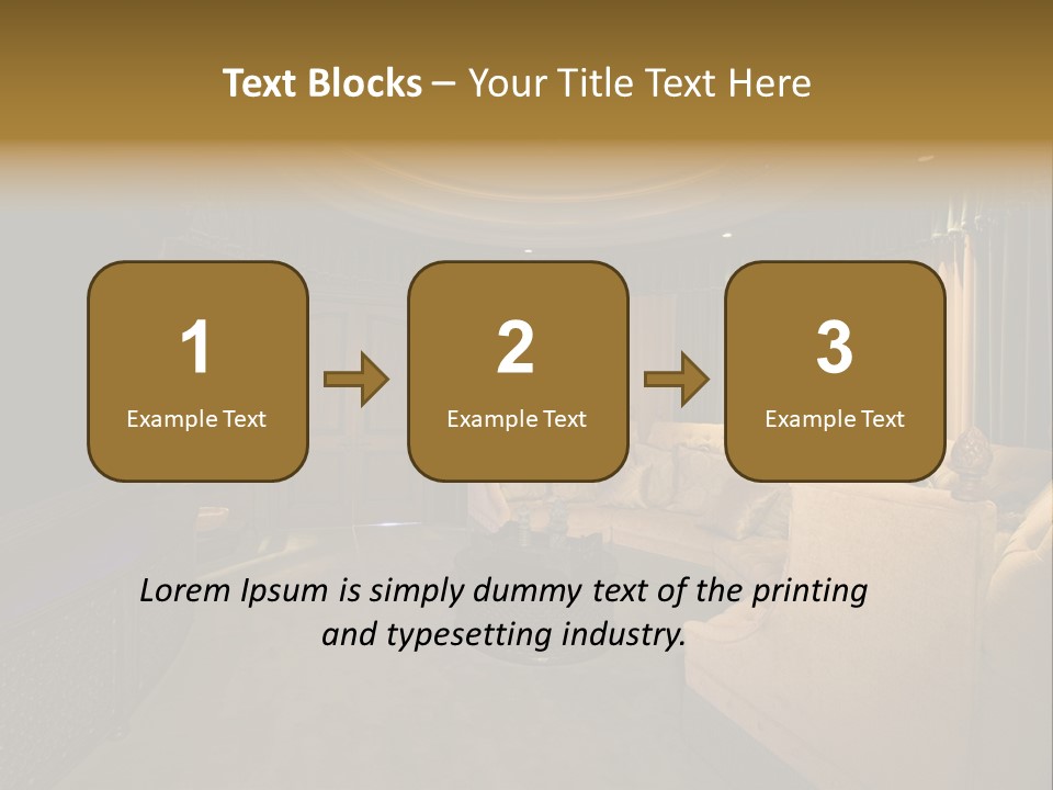 Moroccan Wealth Semicircle PowerPoint Template