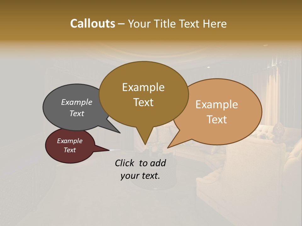 Moroccan Wealth Semicircle PowerPoint Template