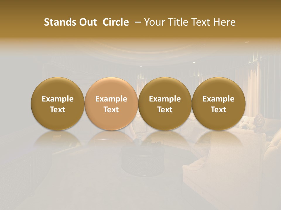 Moroccan Wealth Semicircle PowerPoint Template