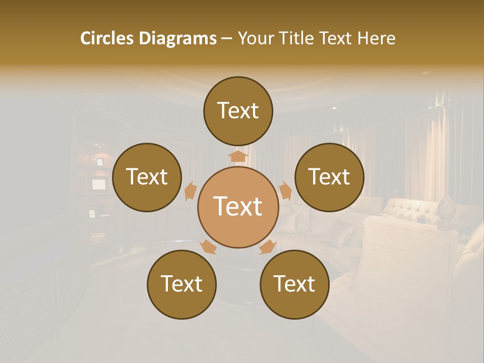 Moroccan Wealth Semicircle PowerPoint Template