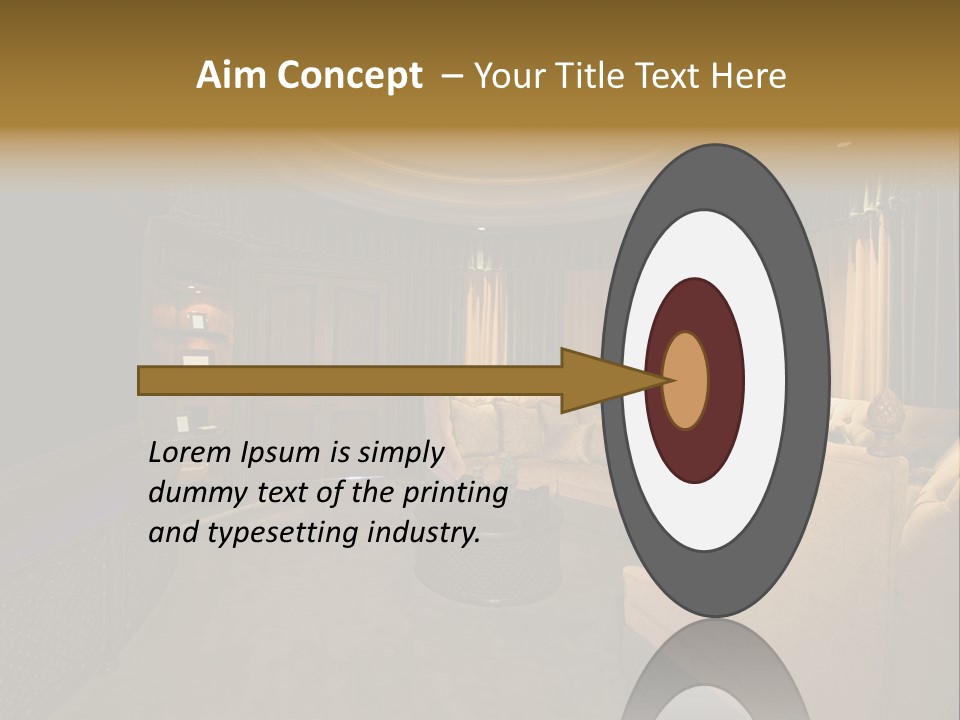 Moroccan Wealth Semicircle PowerPoint Template