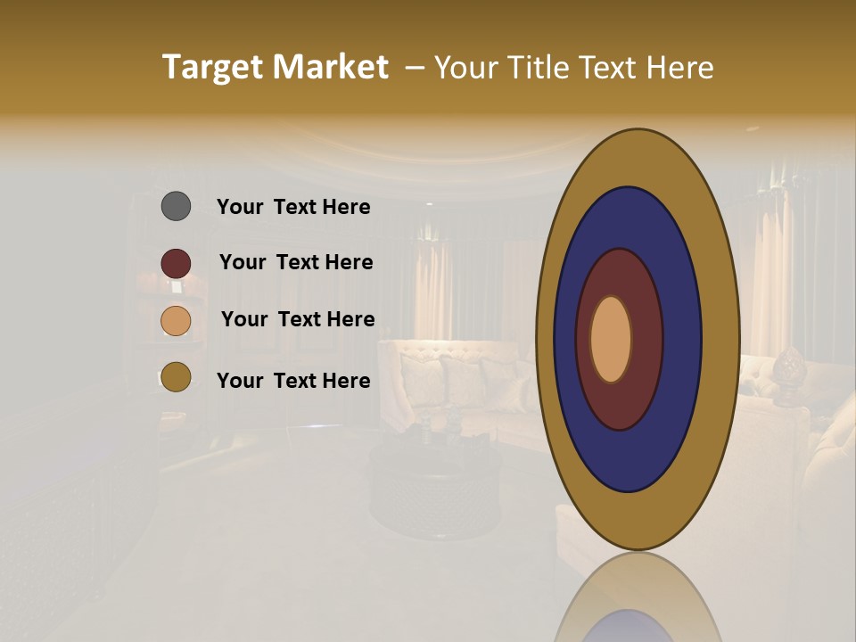 Moroccan Wealth Semicircle PowerPoint Template